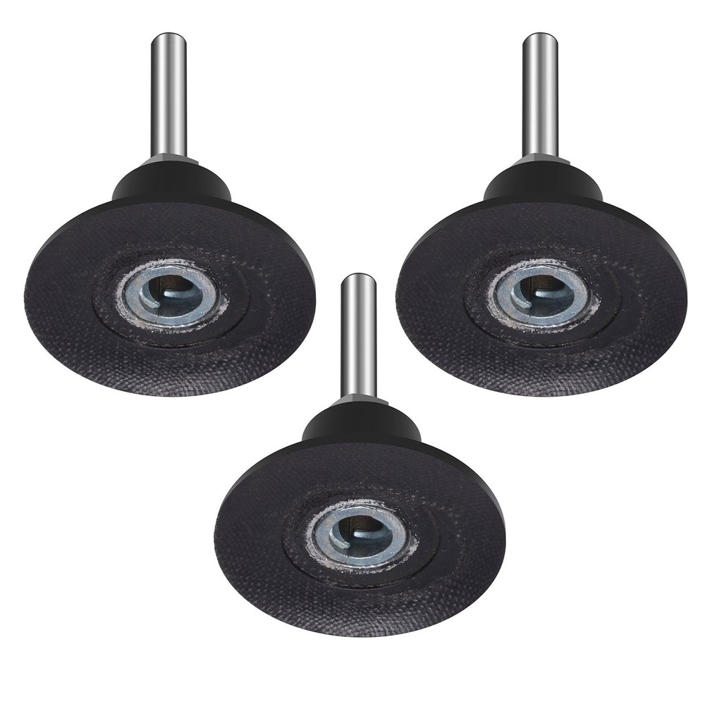 3PCS 2 Inch Surface Bristle Clean Conditioning Sanding Disc Pad Holder Roll