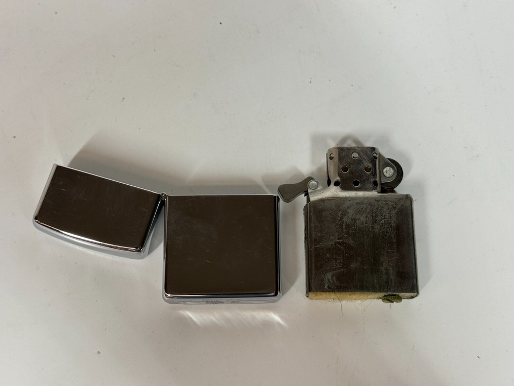 ZIPPO Classic Silver Chrome Model G IX USA Made Windproof Cigarette Lighter