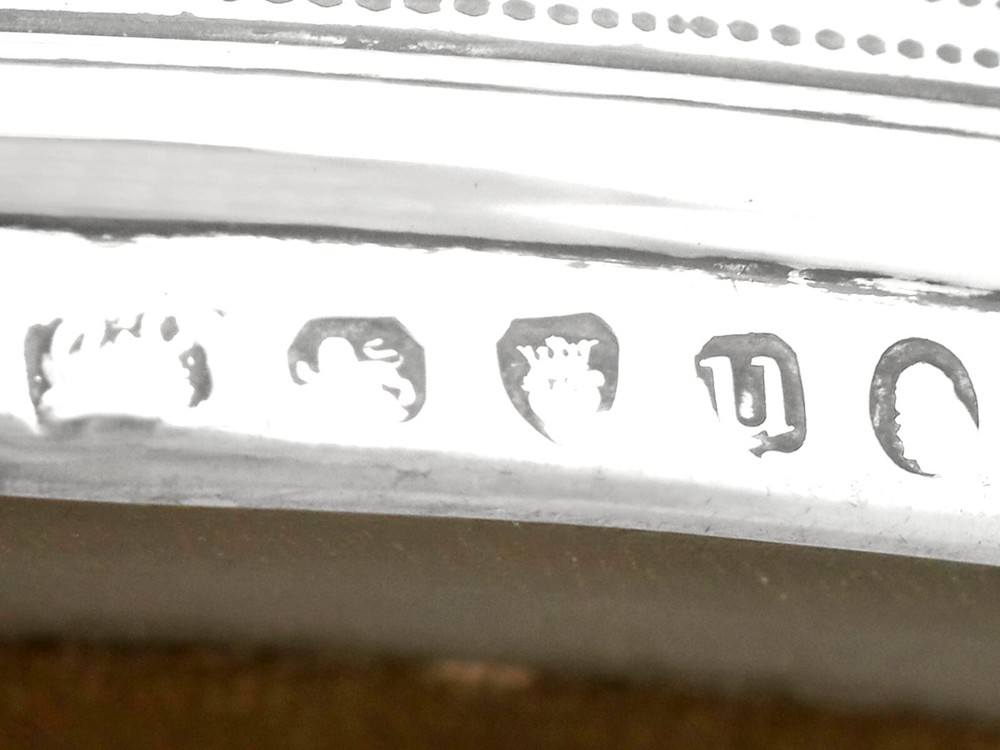 Georgian Sterling Silver Coasters 1795