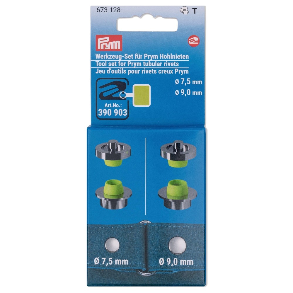 Tool Set for Tubular Rivets 7.5 & 9 mm 4 Count