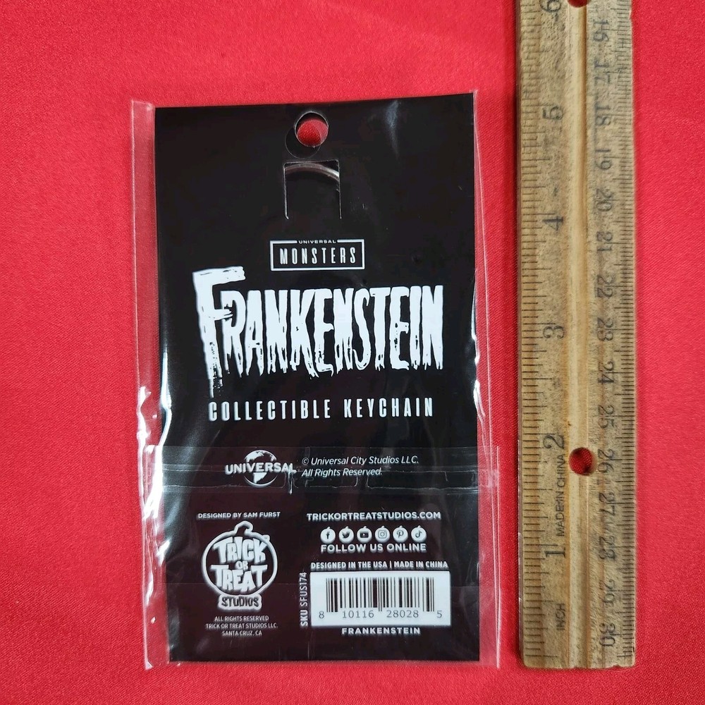 Frankenstein - Metal Enamel Keychain - Trick or Treat Studios