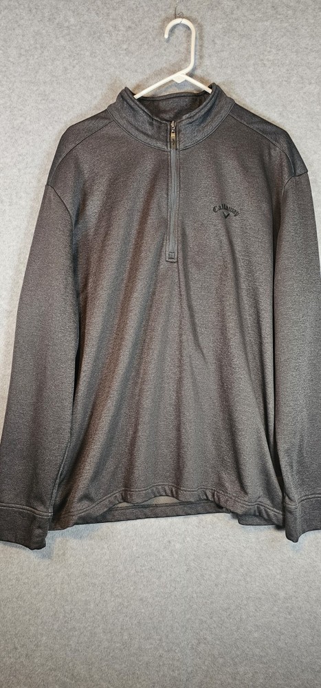 Callaway Jacket Men's 2xl  Pullover 1/4 Zip Gray