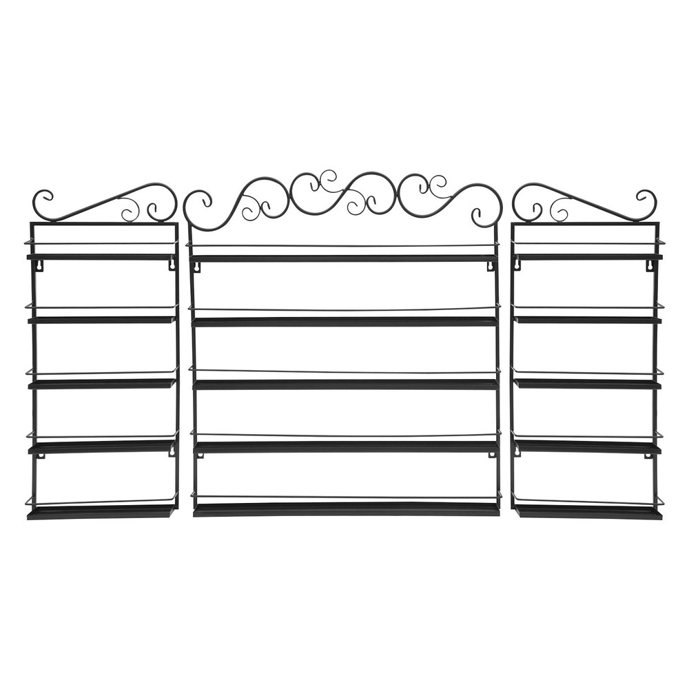 Wall Mounted Nail Polish Racks, Nail Polish Shelves Iron Rectangular NEW