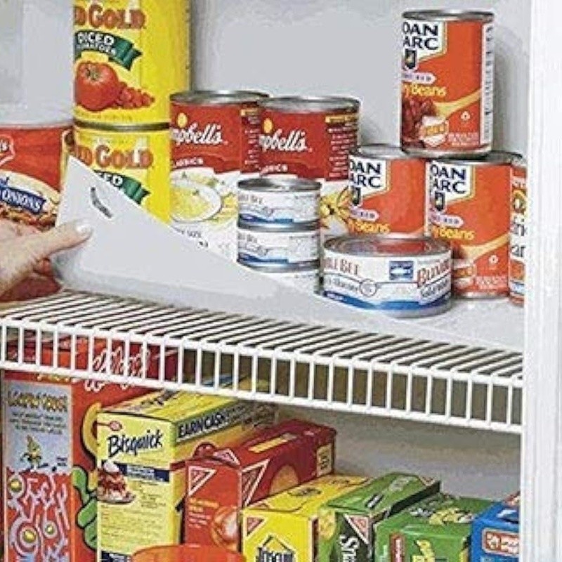 Transparent Shelf Liner Wire Shelving Smooth Surface Protection Durable Plastic