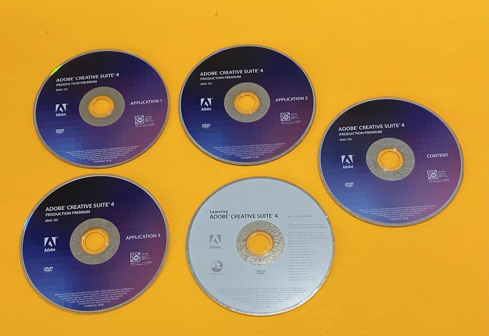 Adobe Creative Suite 4 Production Premium For Mac OS
