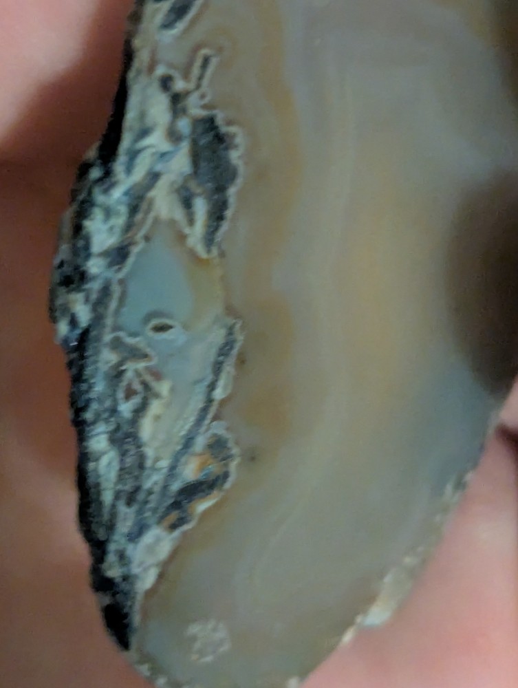 A Murky Brown Agate Slab