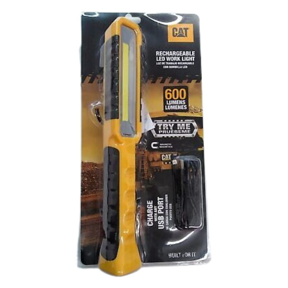 Cat 600-Lumen Led Rechargeable Spotlight Flashlight