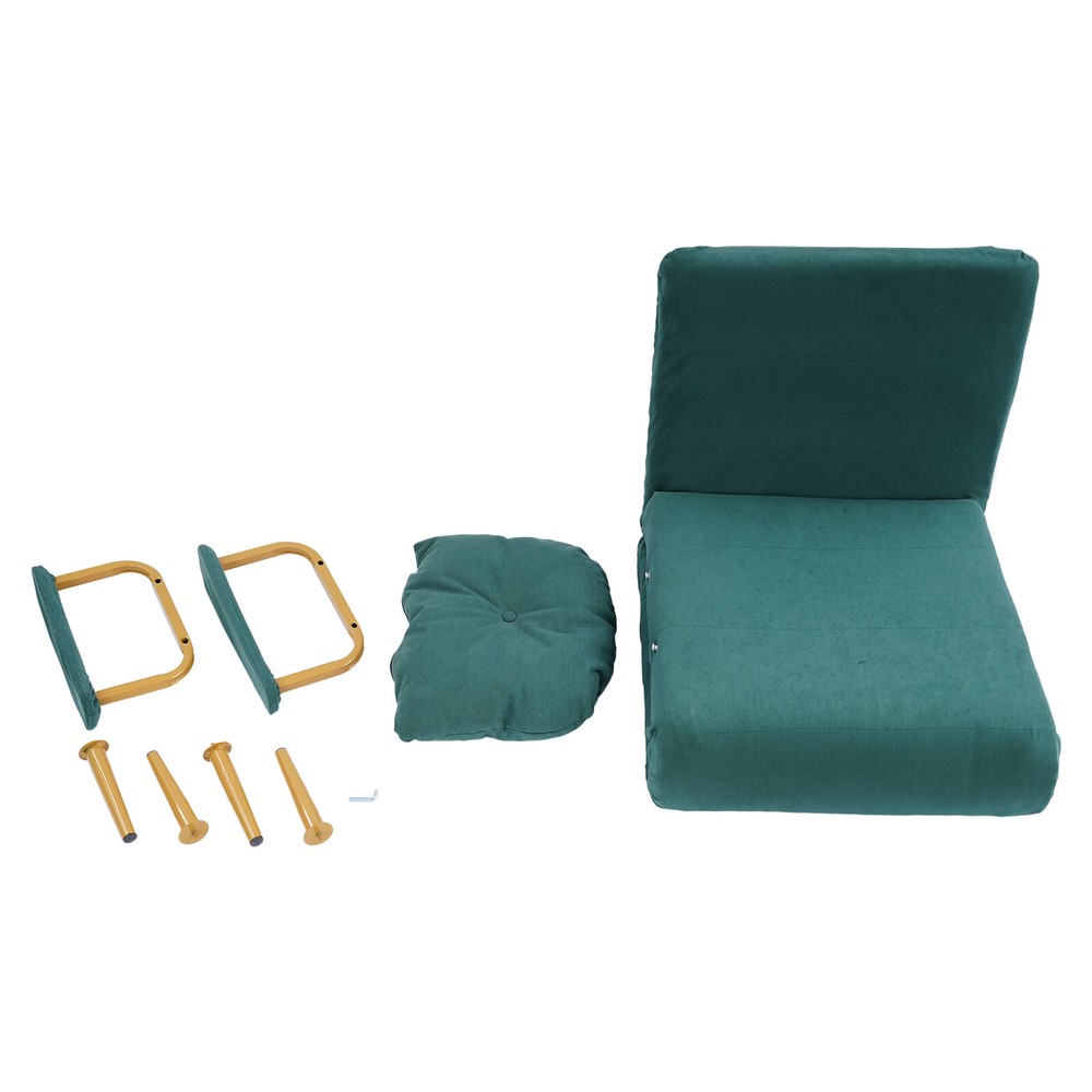 Convertible Sofa Bed with Adjustable Backrest and Stylish Design