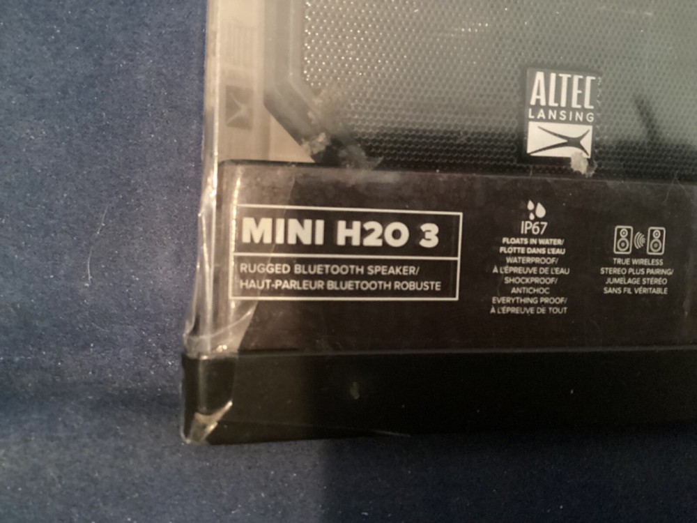 Blue Tooth Speaker Altel Lansing Mini H203