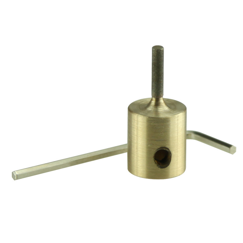 1/8" Diameter Stained Glass Standard Diamond Grinder Copper Bit