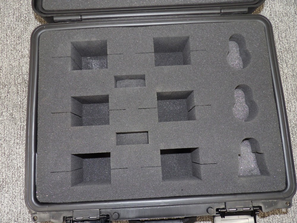 Master Lock Security Solutions Locker Locks Portable Storage Case Black Foam