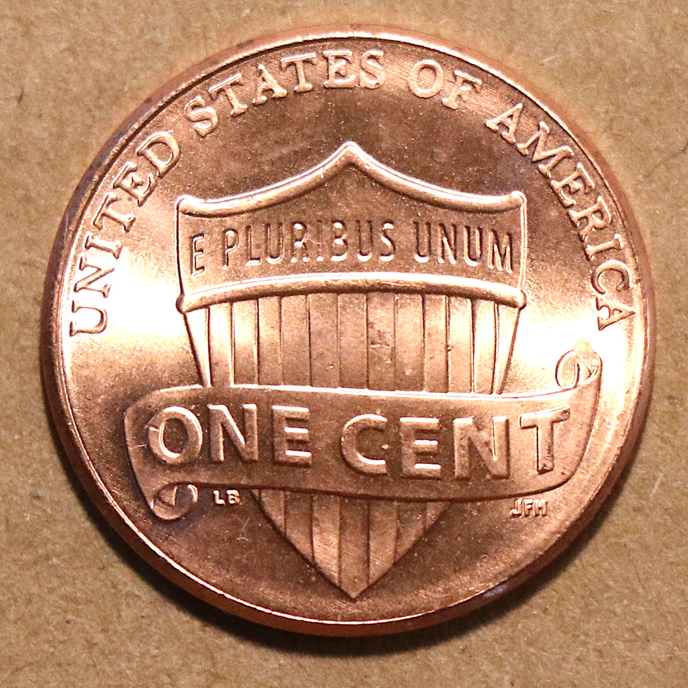 2021 Lincoln Shield cent BU