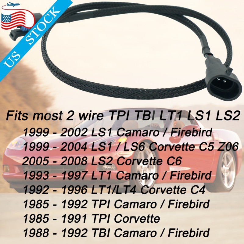 CTS Coolant Temperature Sensor Extension Harness For 2 Wire Water Temp LSX Plug