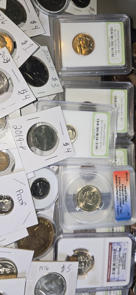 US Coin Mystery Pack - Early, Graded, Key Dates - Read Description