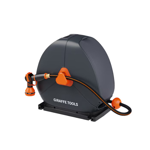Giraffe Tools Plastic 65-ft Stand Hose Reel