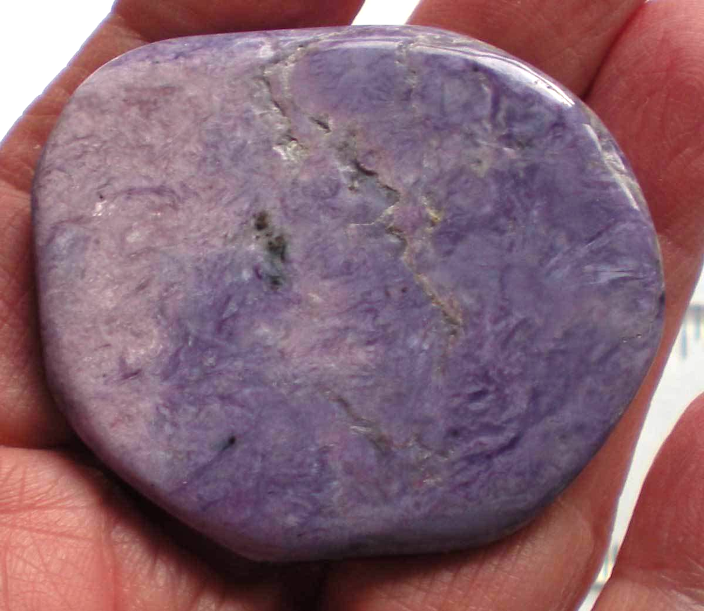 Charoite A Flat Palmstone sc760a