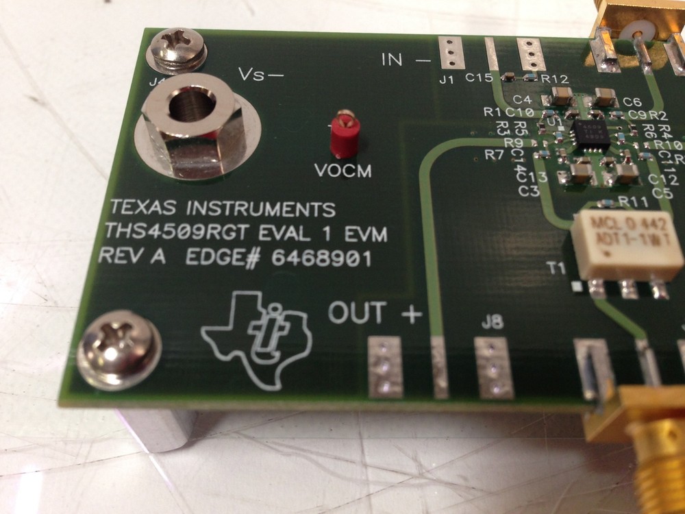 Texas Instruments THS4509RGT EVAL 1 EVM Rev. A