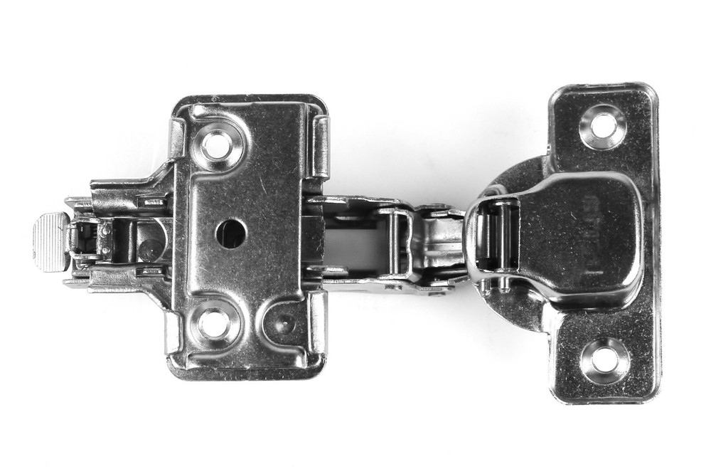 Berta Half Overlay Soft Closing Frameless Cabinet Hinges (100 Pack)