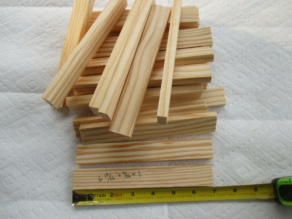 24Pc Natural Wood Fire Starter Sticks