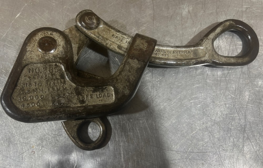 CRESCENT TOOL 385 CABLE WIRE GRIP PULLER 10,000 LBS CAP Used Surplus