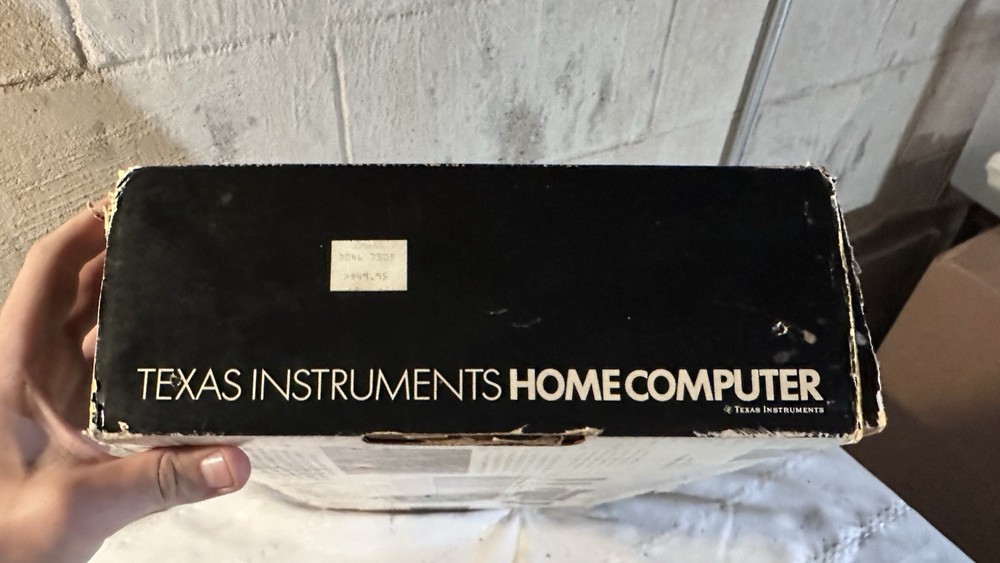 FULLY WORKING TI-99/4A Retro Computer With Box Game Great Condition See Pics