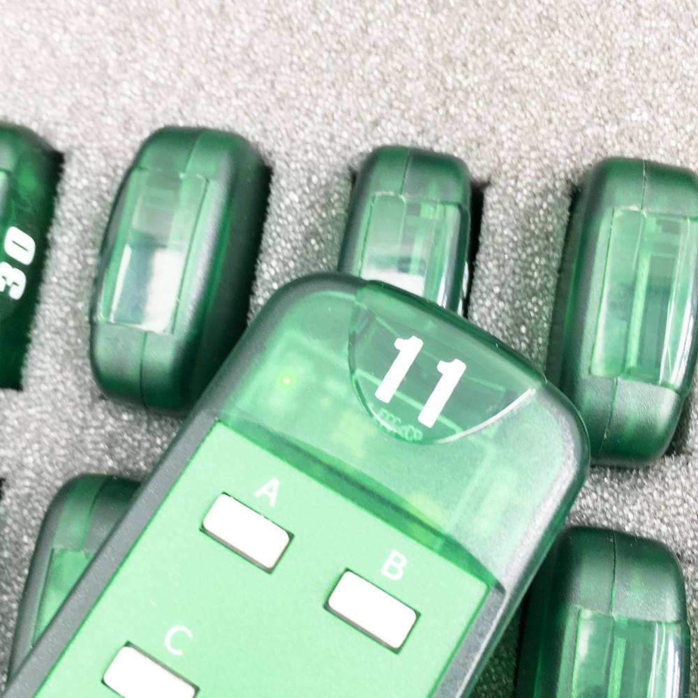 Optivote Interactive Audience Response Voting System Handsets + Receiver