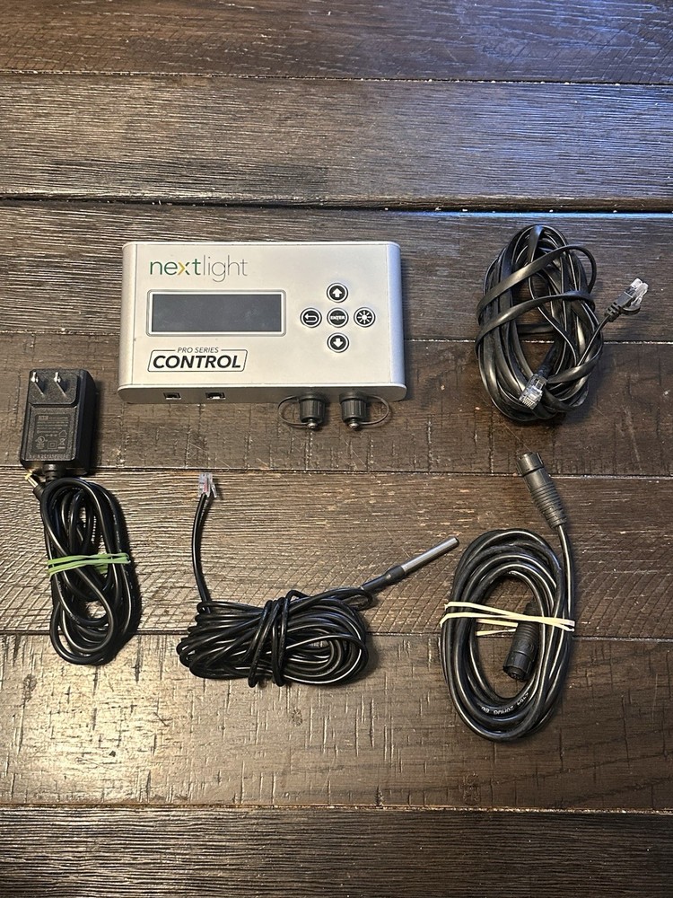 nextlight Pro Series Control Digital Grow Light Controller w/ Cables & Adapter