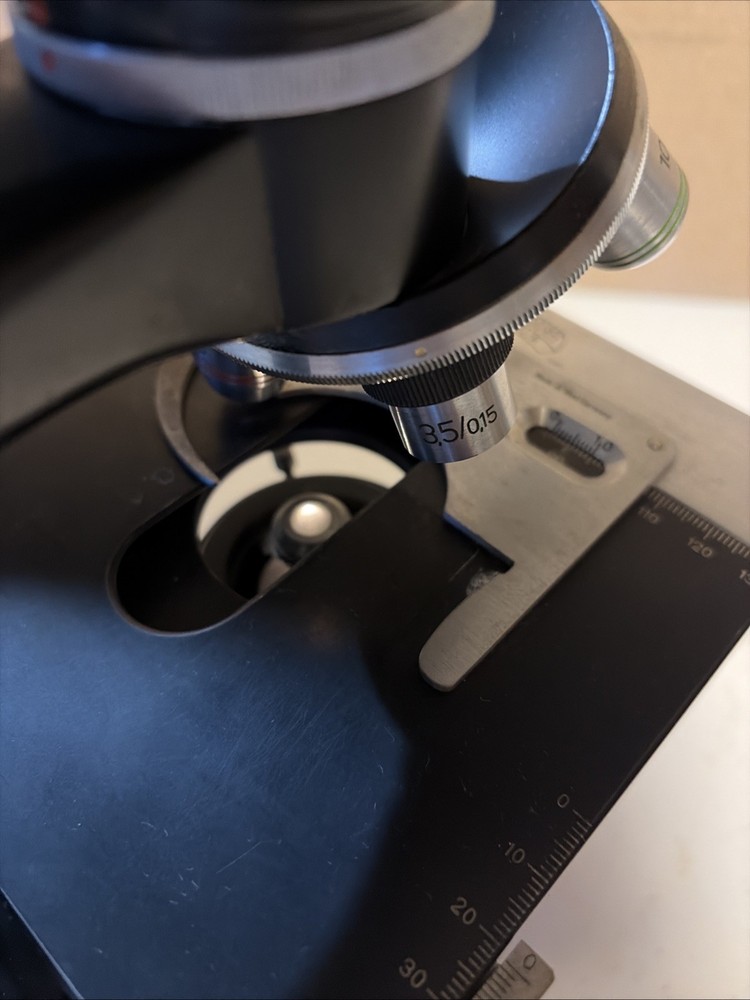 Vintage Steindorff Berlin Monocular Microscope Tested