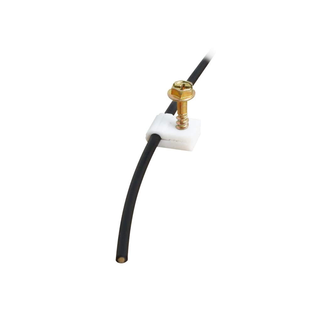 Coaxial Cable Clips - Cable Holder - Wire Clips - Siding Clips for Hanging - ...