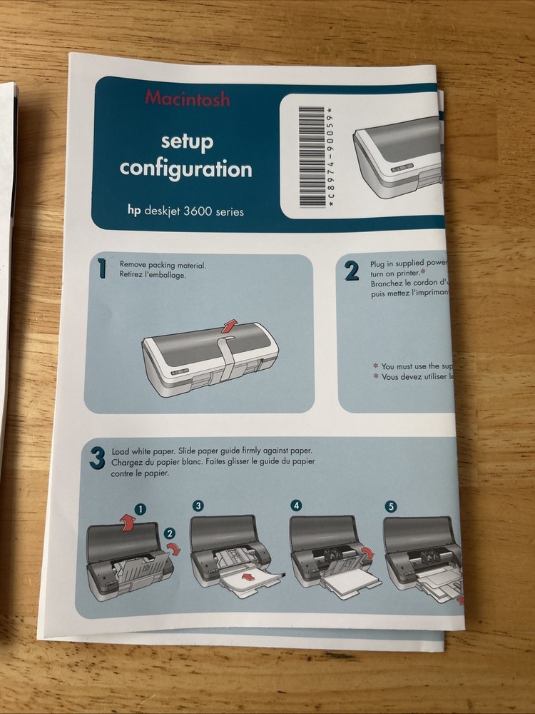 Hp Deskjet 3600 PC Software & Guide