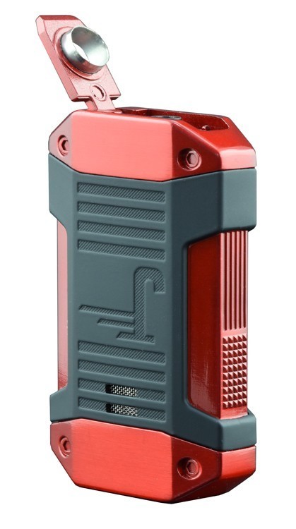 Galleon Single Action Triple Flame Torch – Red & Black Edition