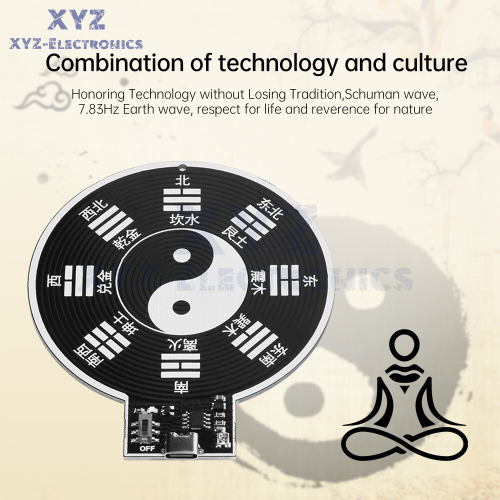 7.83Hz Schumann Wave Generator Ultra-Low Frequency Pulse Wave Generator Type-C
