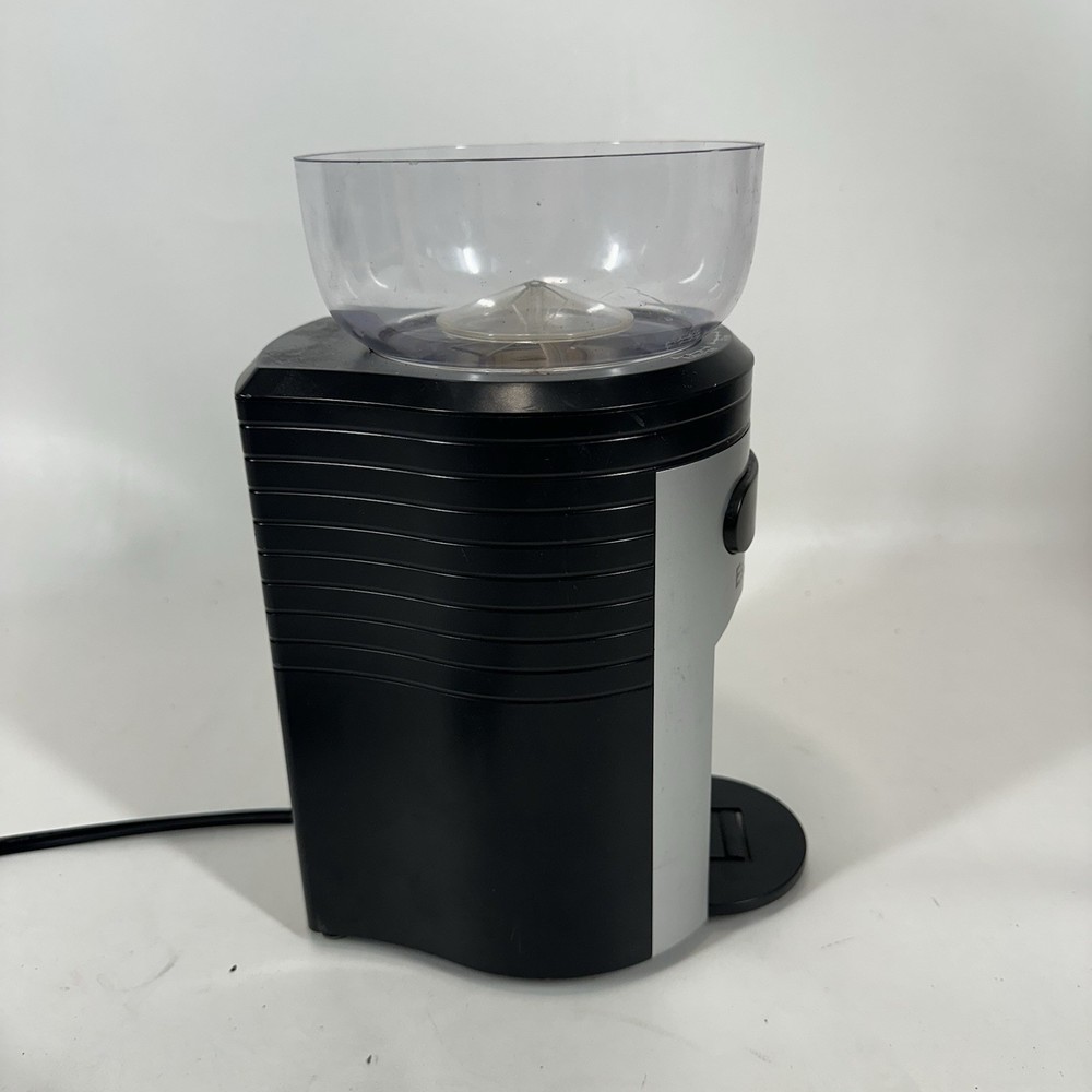 Espressione Professione Conical Burr Coffee Grinder Black/Silver MEC5198 Works