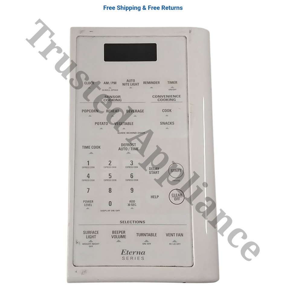 Microwave Control Panel Console EM03000CWW A White