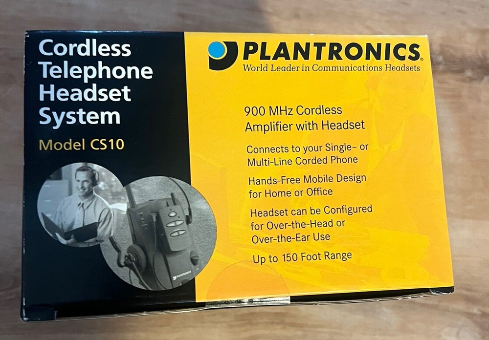 Plantronics CS10 Telephone Headset