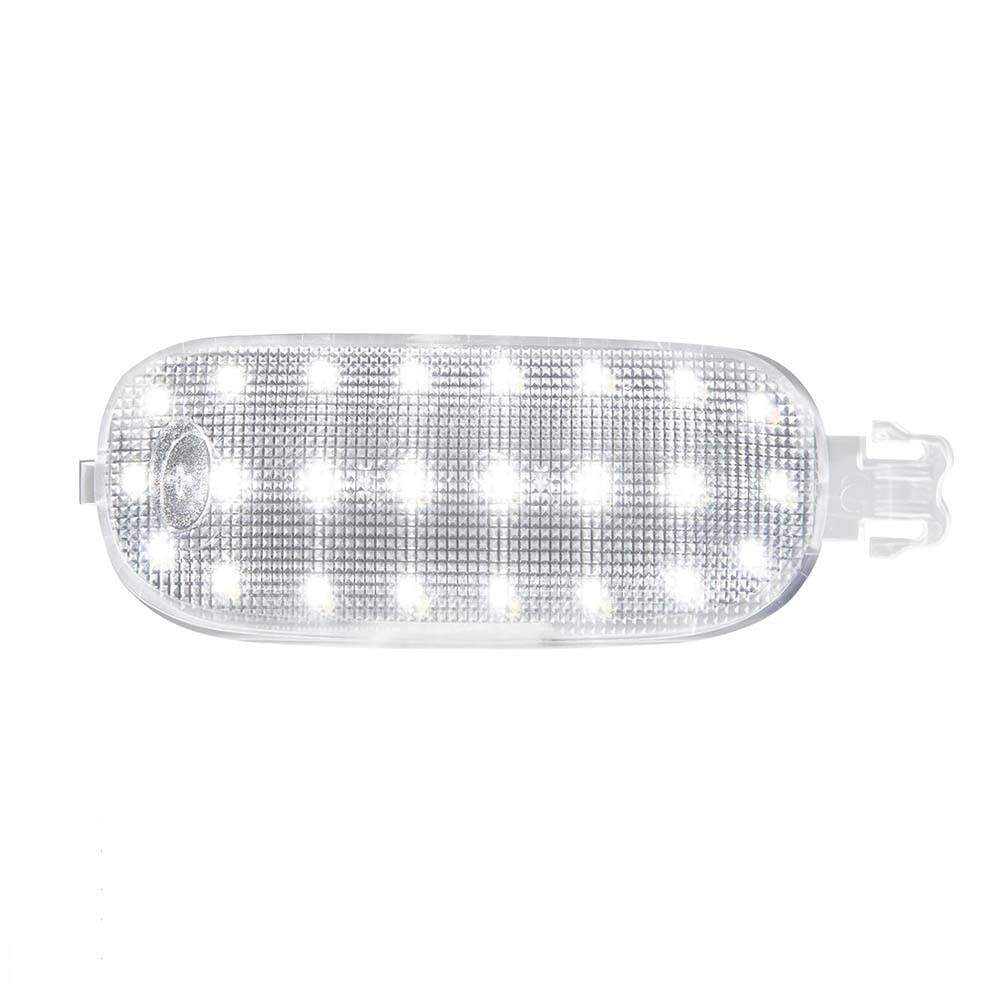 LED Overhead Dome Light Panel +Lamp Cover For 2011-2018 Ram 2500 3500 Commander