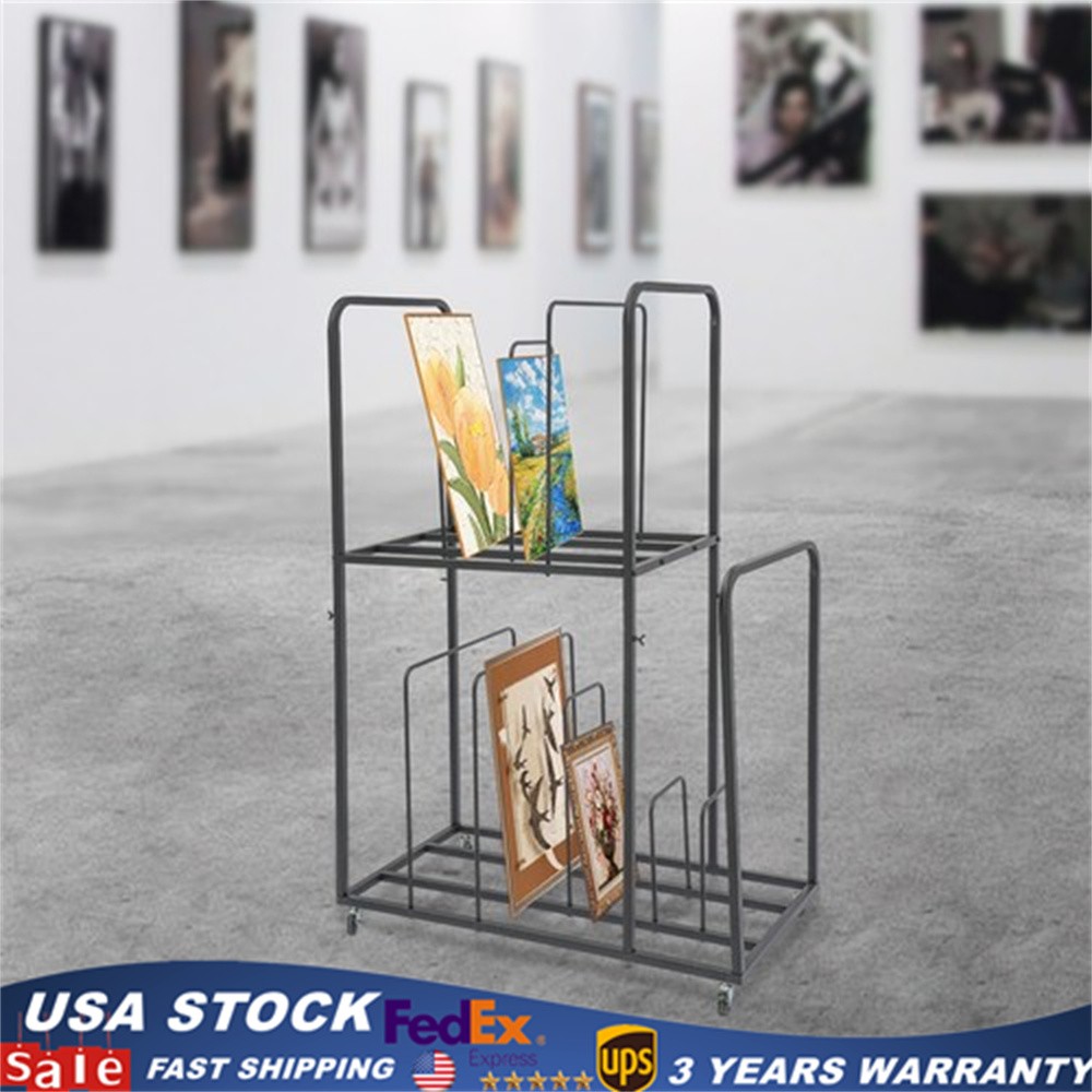 Art Drying Rack Painting Artwork Display Art Canvas Storage Rack Storage Stand