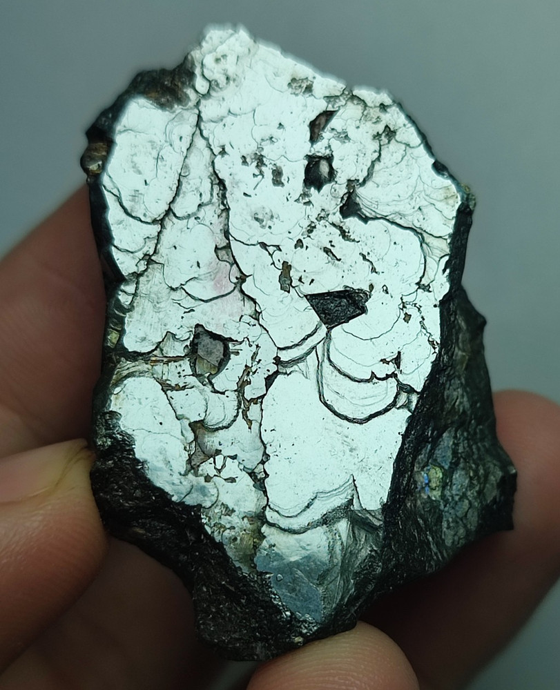 Ilmenite Crystal, Completely Grown With Nice Terminations -Zagi Mount.