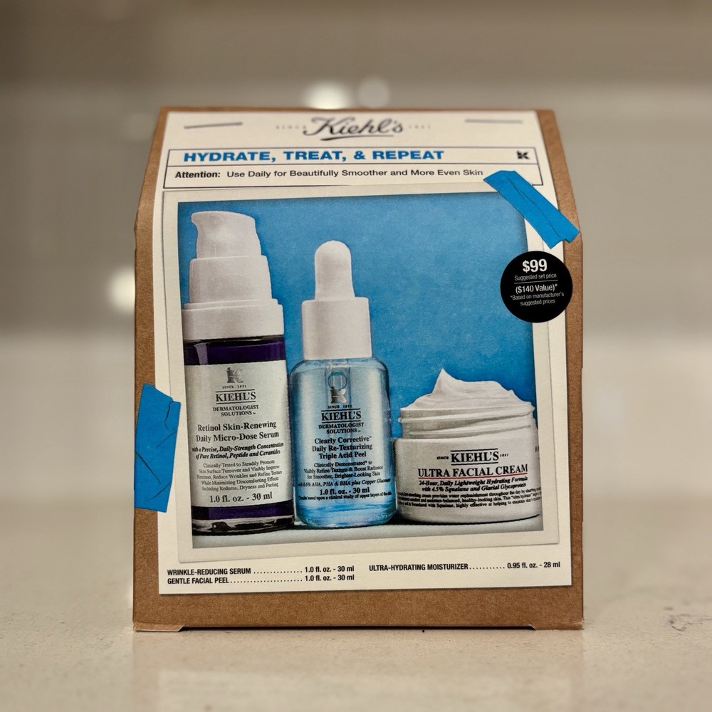 Kiehl's Hydrate, Treat, & Repeat Gift Set
