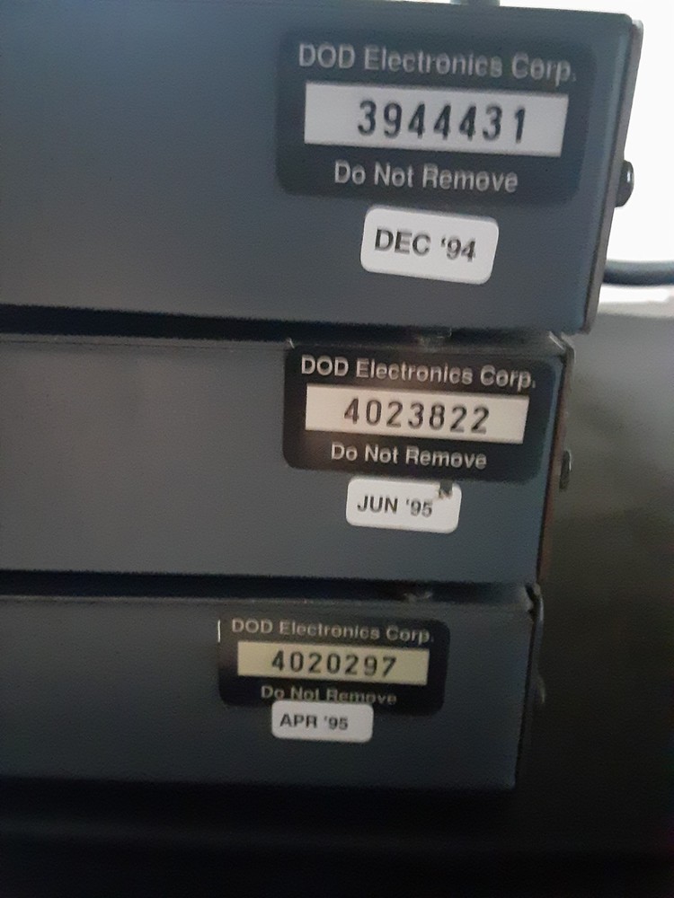 DOD 866 Series II, Gate,Compressor, Limiter ( 3 Unit Bundle )