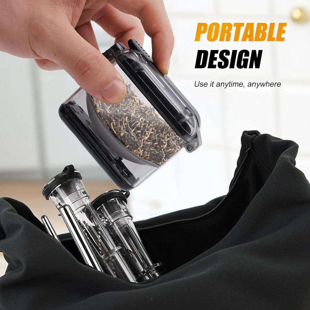 Portable Tobacco Blunt Roller & Cone Loader - Manual Joint Roller with Rolling P