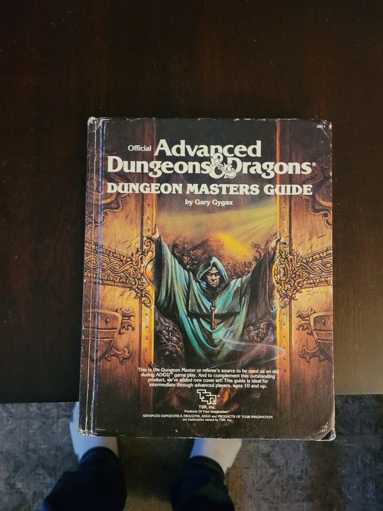 Advanced Dungeons and Dragons Dungeon Masters Guide 1979