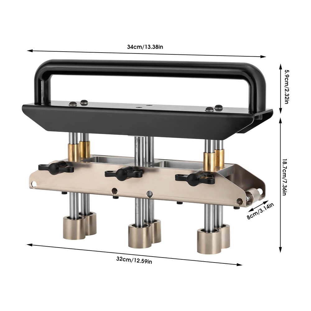 Three-Station Edge Roller Bender |Hydraulic Sheet Metal Bead Roller Bending Tool