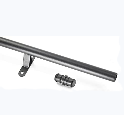 Stand Up Black Rolling Library Hardware,Tensible Sliding Roller(No Ladder)