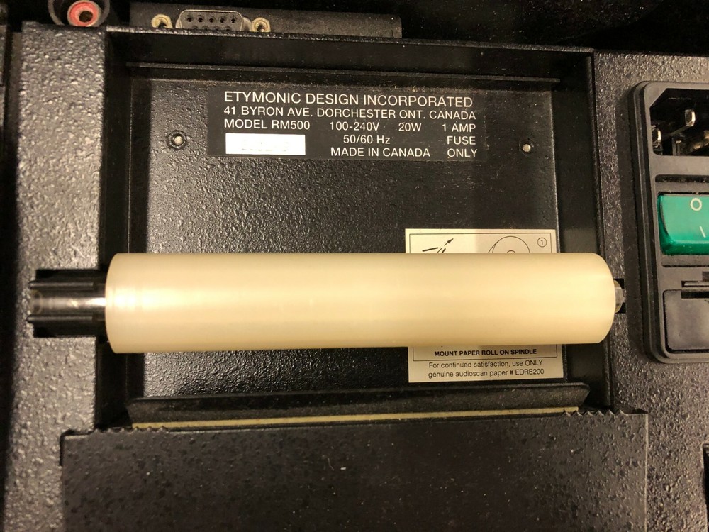 Audio Scan RM500 Hearing Aid Analyzer Case AS IS UNTESTED See details