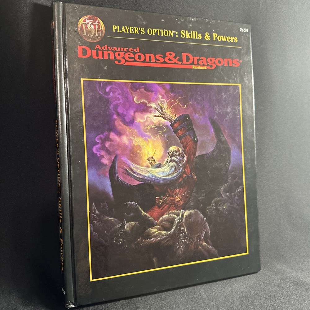 Advanced Dungeons and Dragons Player's Options Skills & Powers Rulebook