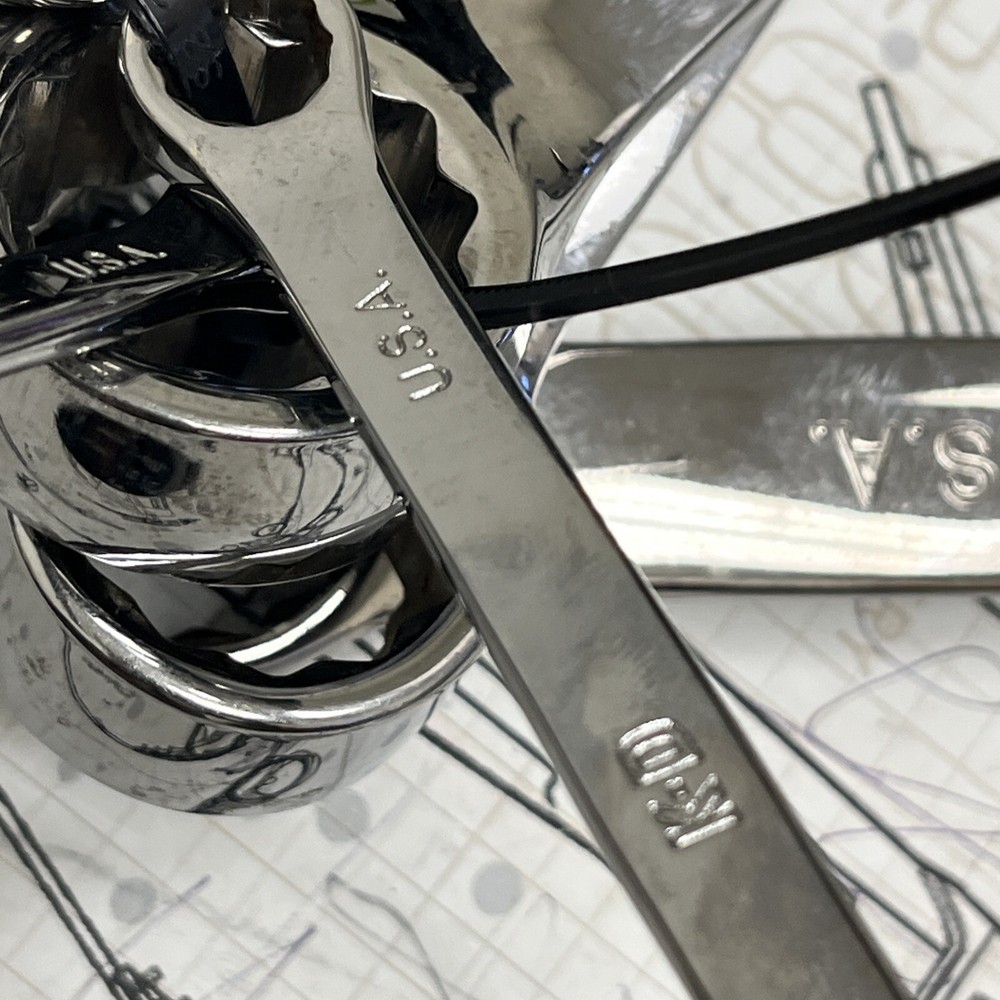 Ms Tools Wrench Amrica System 10 Piece