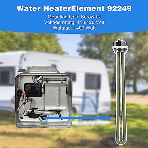 92249 RV Water Heater Element for Atwood Water Heater Parts gc6aa-10e gc10a-4e