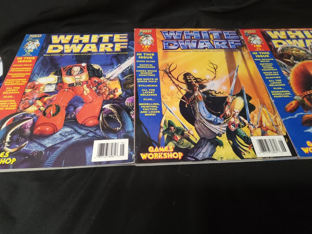 Retro White Dwarf Magazine Collection