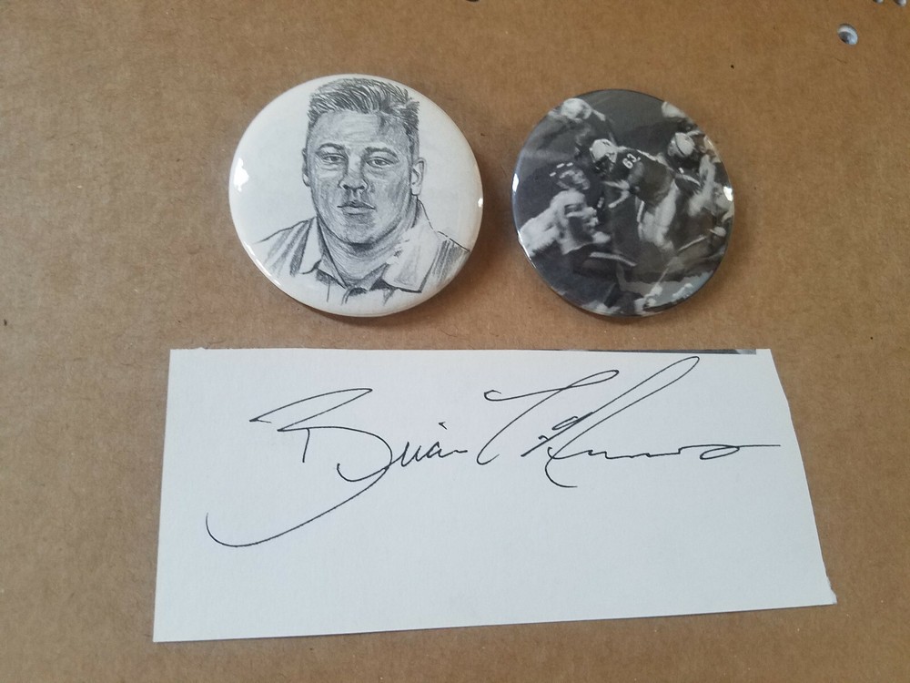 NEBRASKA CORNHUSKERS BRIAN NUNNS PINBACK BUTTON